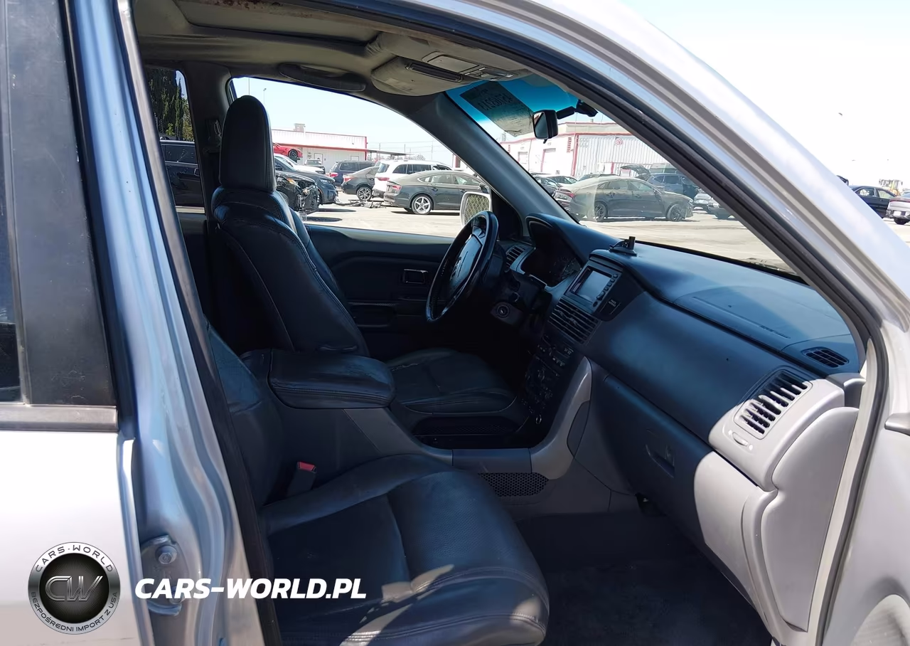 2005 Honda Pilot Ex-L VIN:2HKYF187X5H524534 - 5
