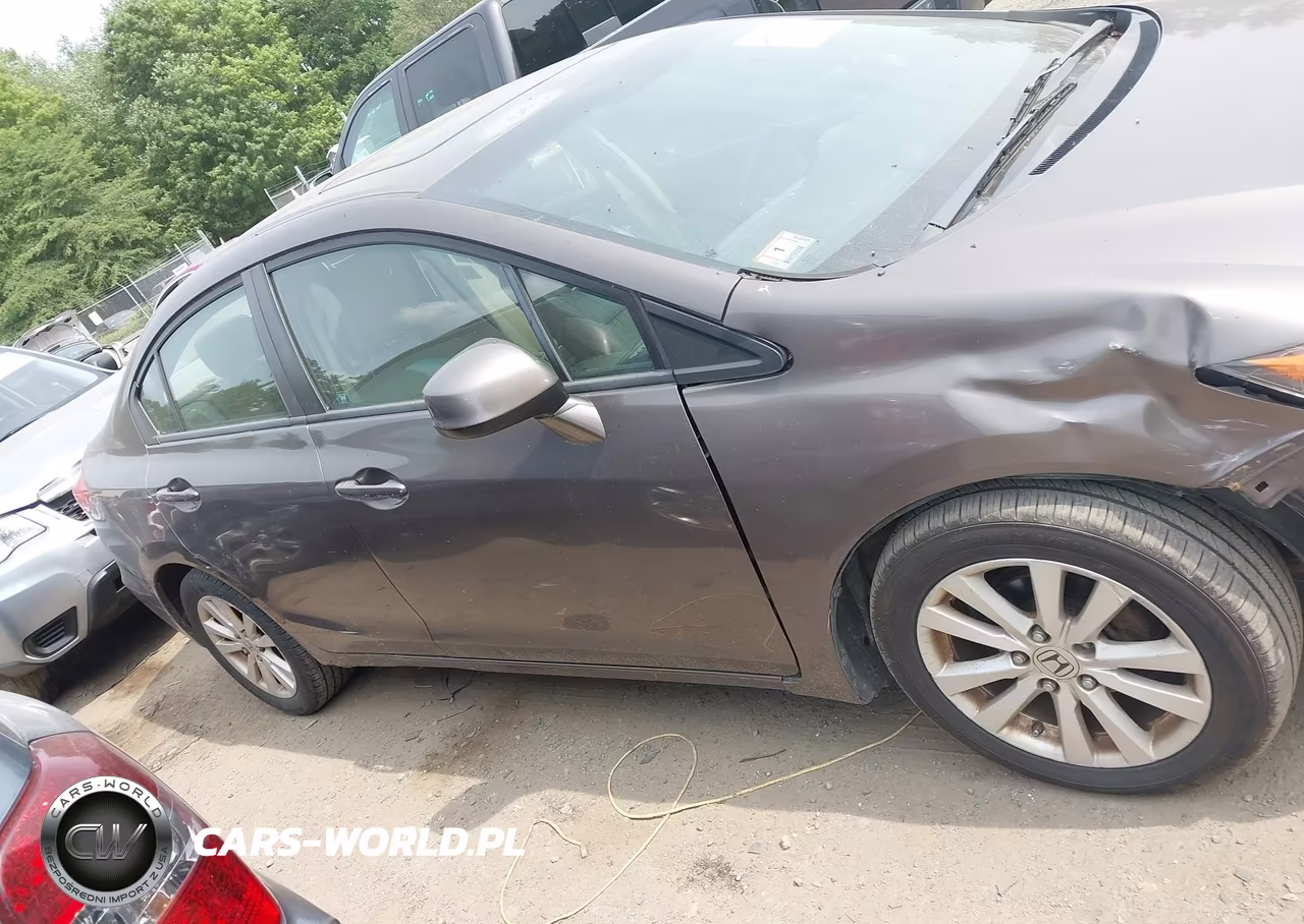 2012 Honda Civic Ex-L VIN:2HGFB2F94CH545819 - 11
