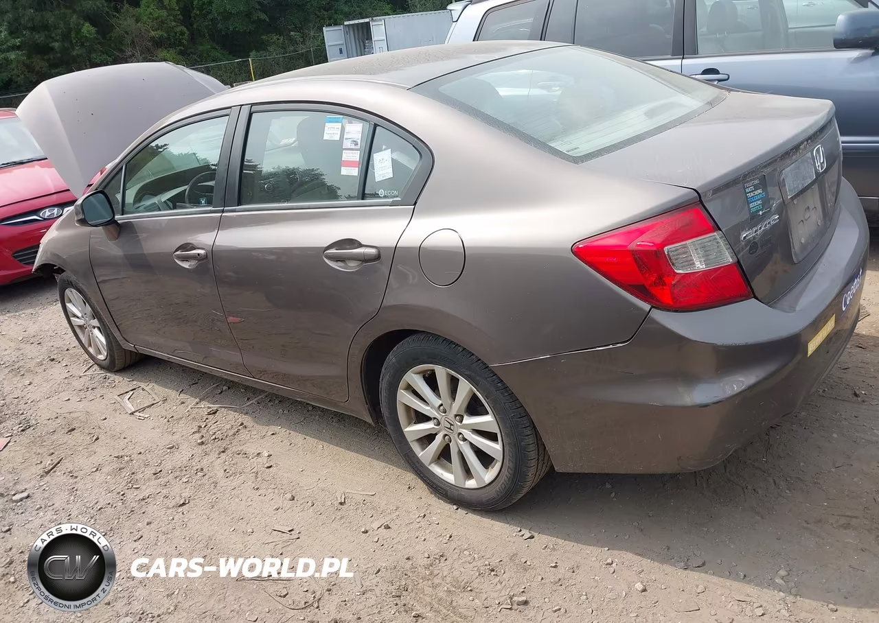 2012 Honda Civic Ex-L VIN:2HGFB2F94CH545819 - 3