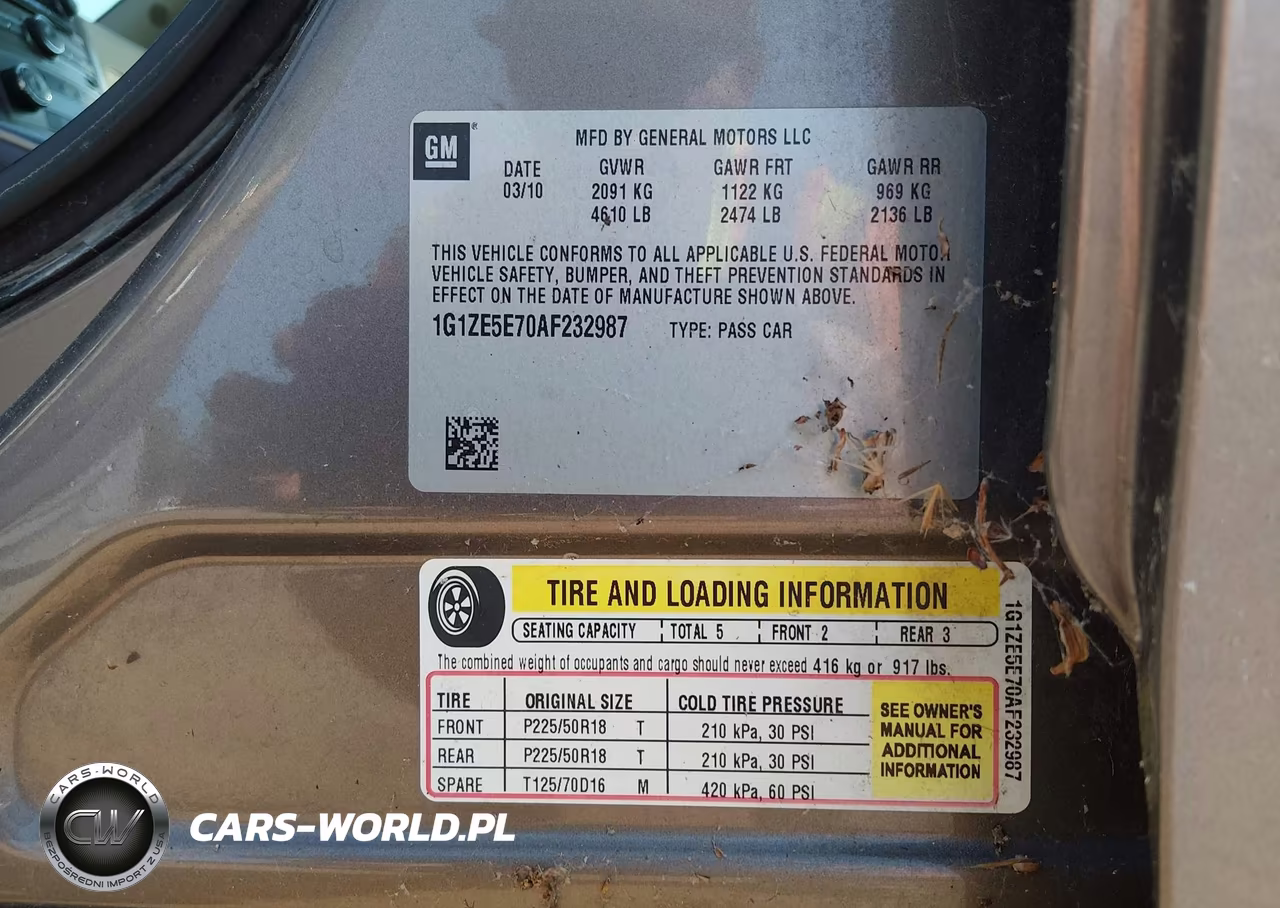 2010 Chevrolet Malibu Ltz VIN:1G1ZE5E70AF232987 - 9