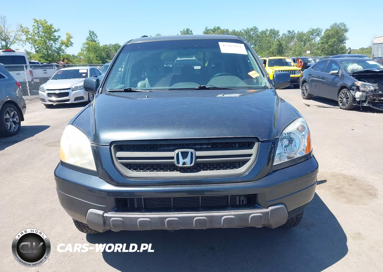 2004 Honda Pilot Ex-L VIN:2HKYF18554H597825 - 12