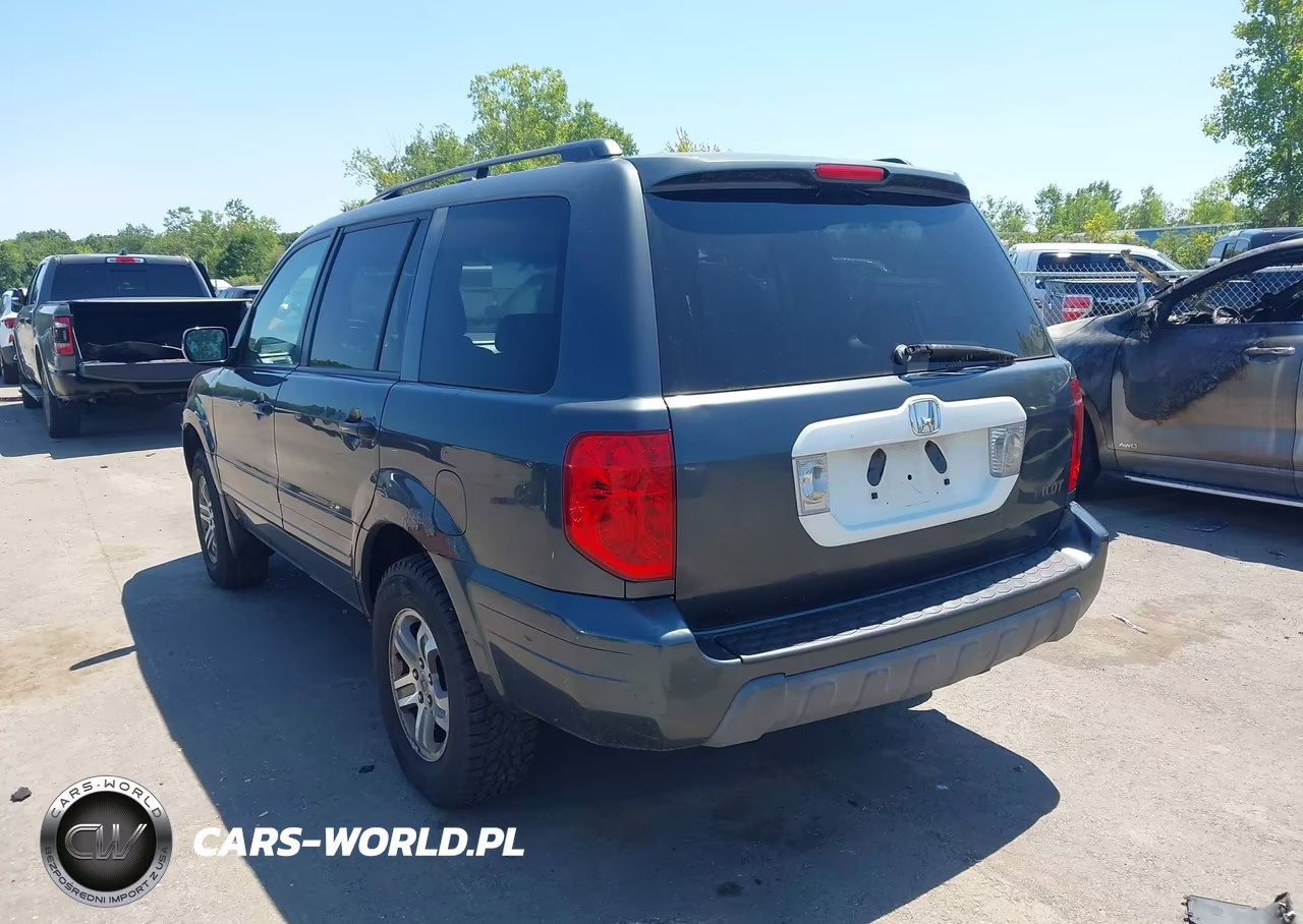 2004 Honda Pilot Ex-L VIN:2HKYF18554H597825 - 3