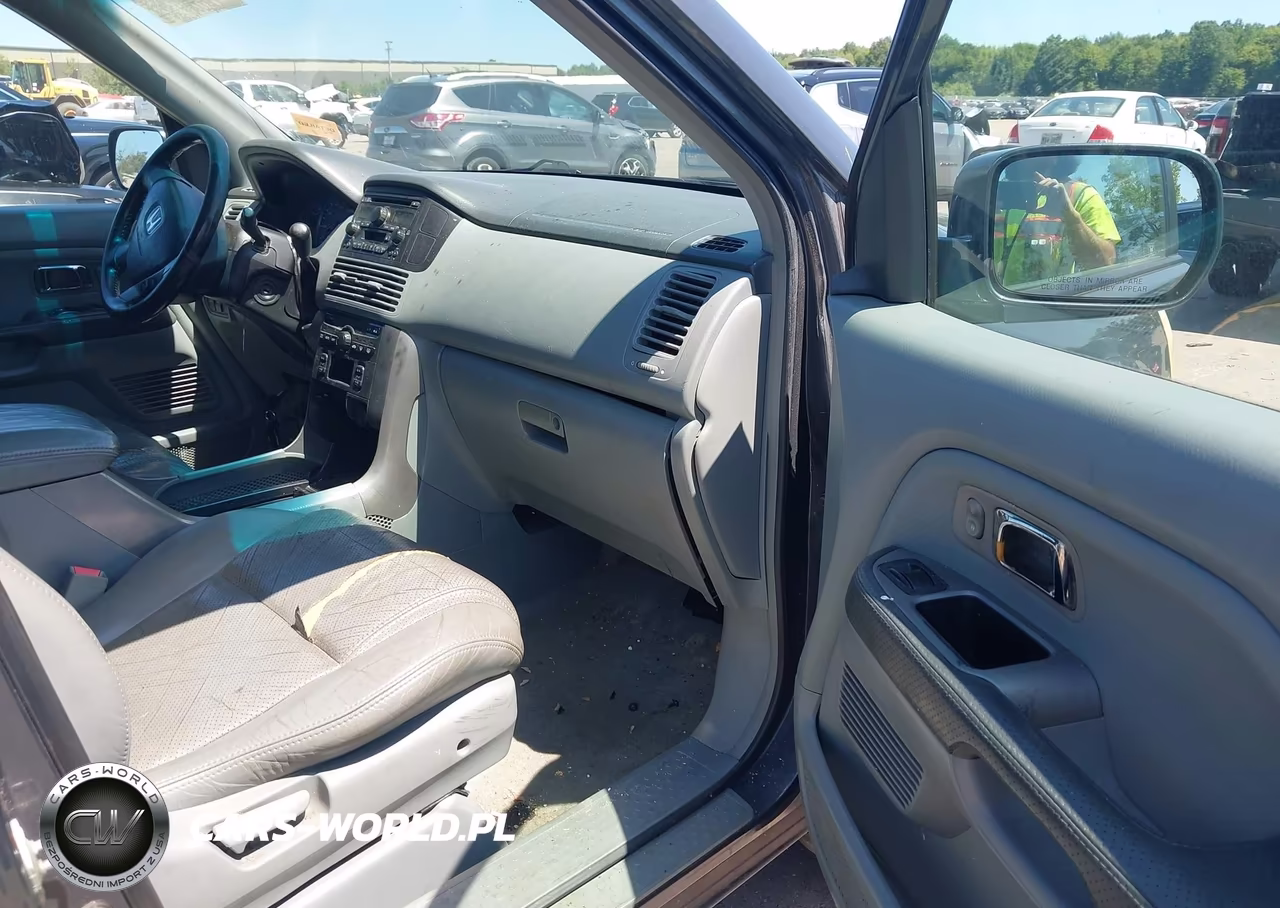 2004 Honda Pilot Ex-L VIN:2HKYF18554H597825 - 5