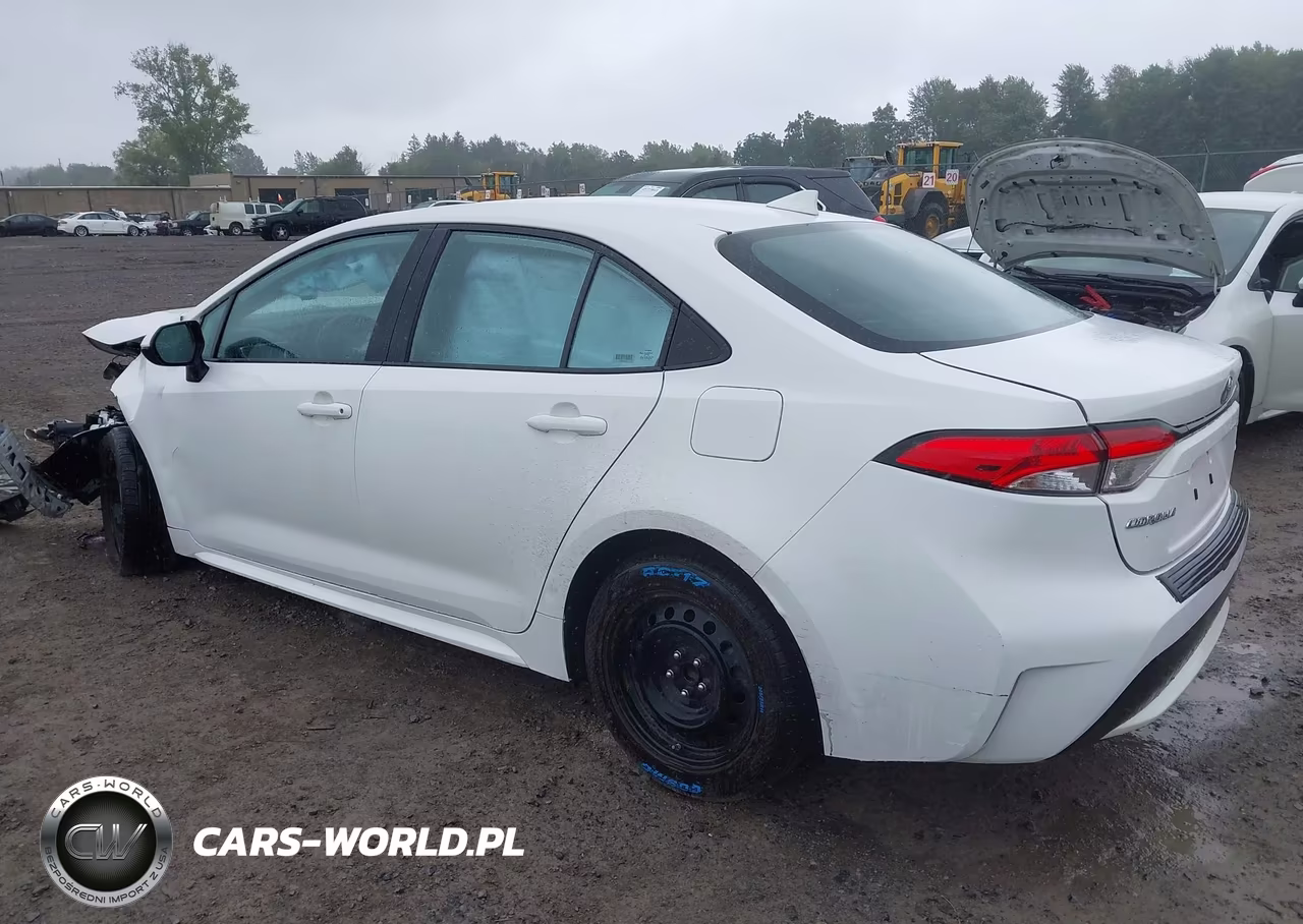 2021 Toyota Corolla Le VIN:5YFEPMAE1MP230645 - 3