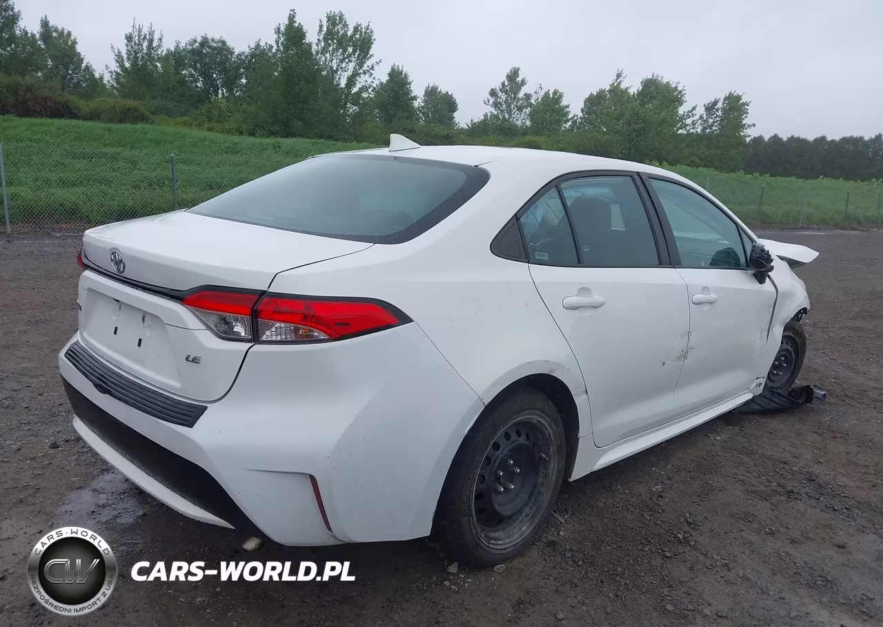 2021 Toyota Corolla Le VIN:5YFEPMAE1MP230645 - 4