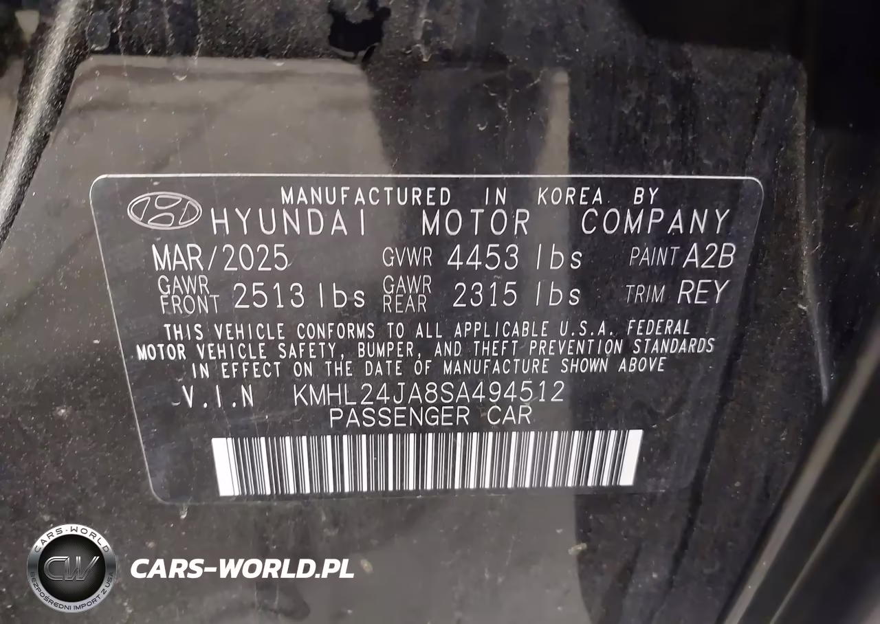 2025 Hyundai Sonata Se VIN:KMHL24JA8SA494512 - 9
