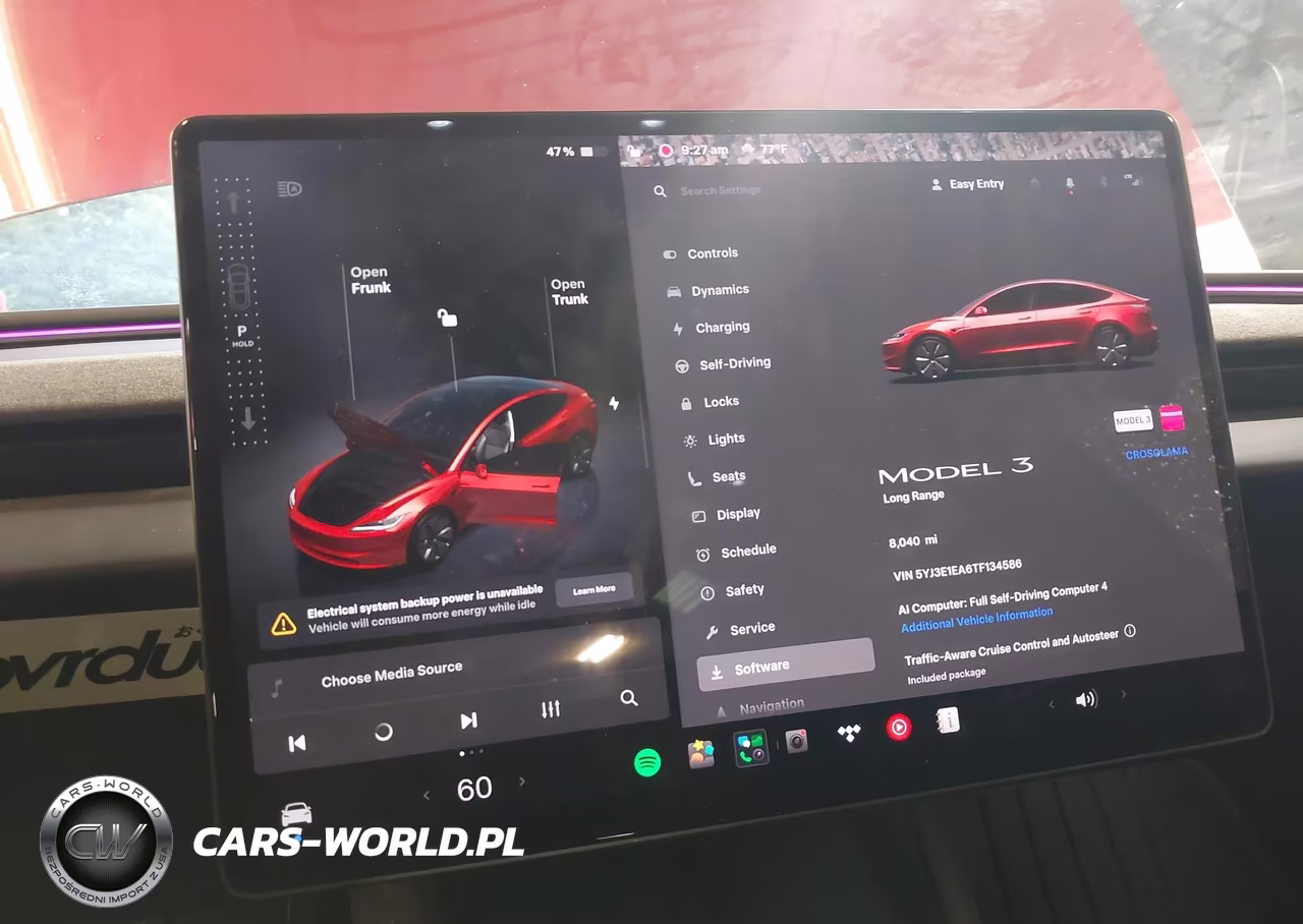 2026 Tesla Model 3 VIN:5YJ3E1EA6TF134586 - 7