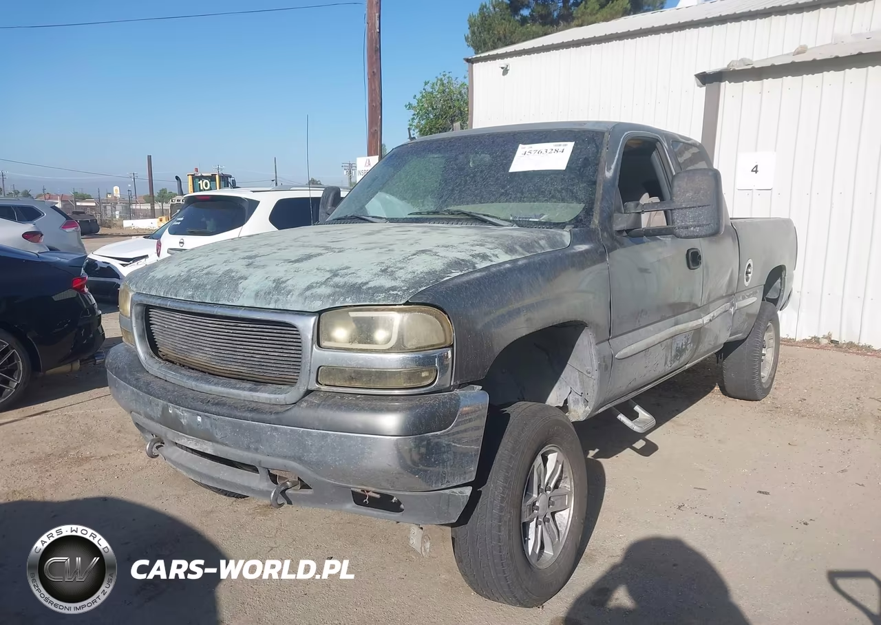 2000 GMC Sierra 1500 Sle VIN:1GTEC19T5YZ153884 - 2