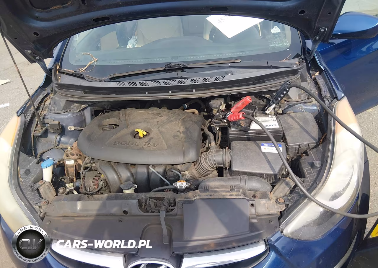 2013 Hyundai Elantra Gls VIN:KMHDH4AE6DU530544 - 10