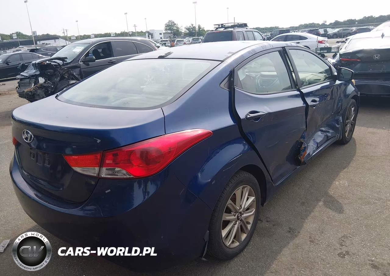 2013 Hyundai Elantra Gls VIN:KMHDH4AE6DU530544 - 13