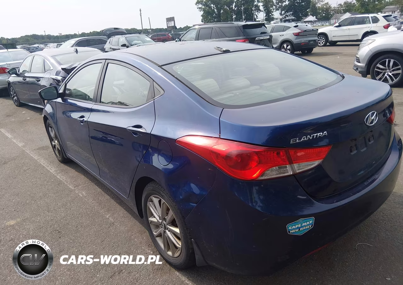 2013 Hyundai Elantra Gls VIN:KMHDH4AE6DU530544 - 14