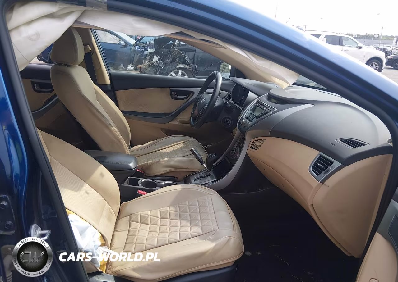 2013 Hyundai Elantra Gls VIN:KMHDH4AE6DU530544 - 5