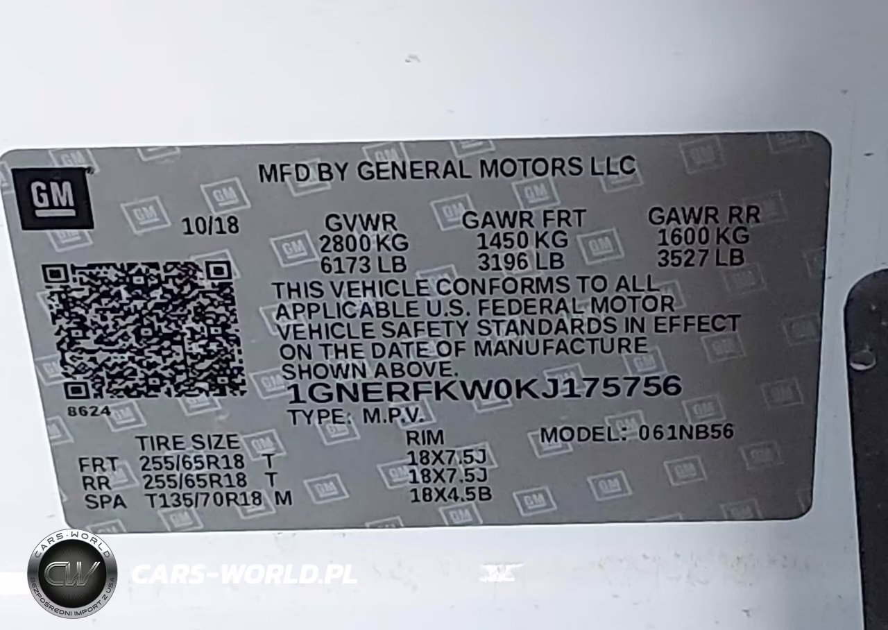 2019 Chevrolet Traverse Ls VIN:1GNERFKW0KJ175756 - 9