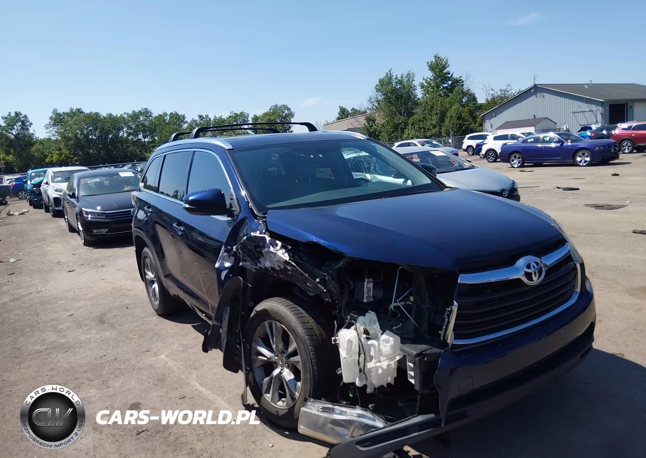 2015 Toyota Highlander Xle V6 – zdjęcie 1 z 16