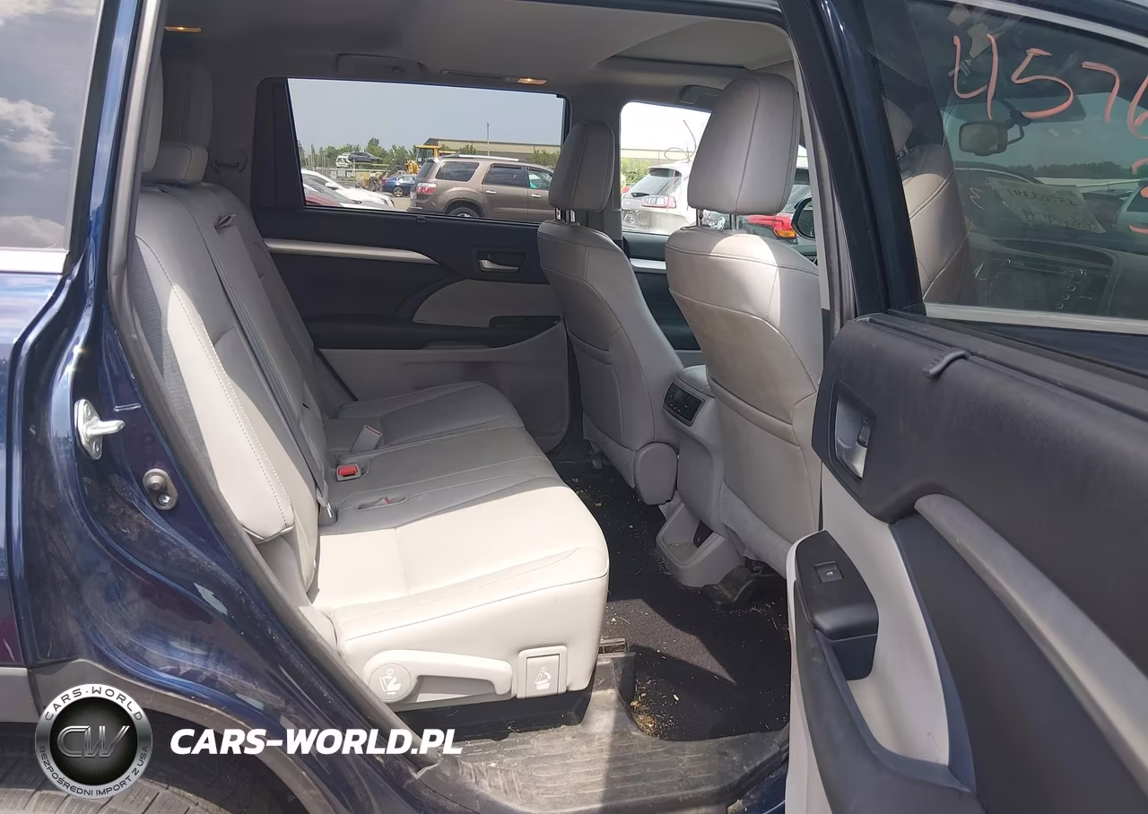 2015 Toyota Highlander Xle V6 VIN:5TDJKRFH4FS152420 - 8