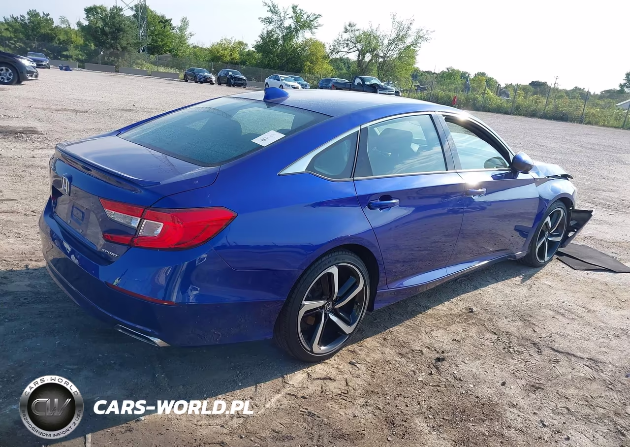 2019 Honda Accord Sport VIN:1HGCV1F37KA059843 - 4