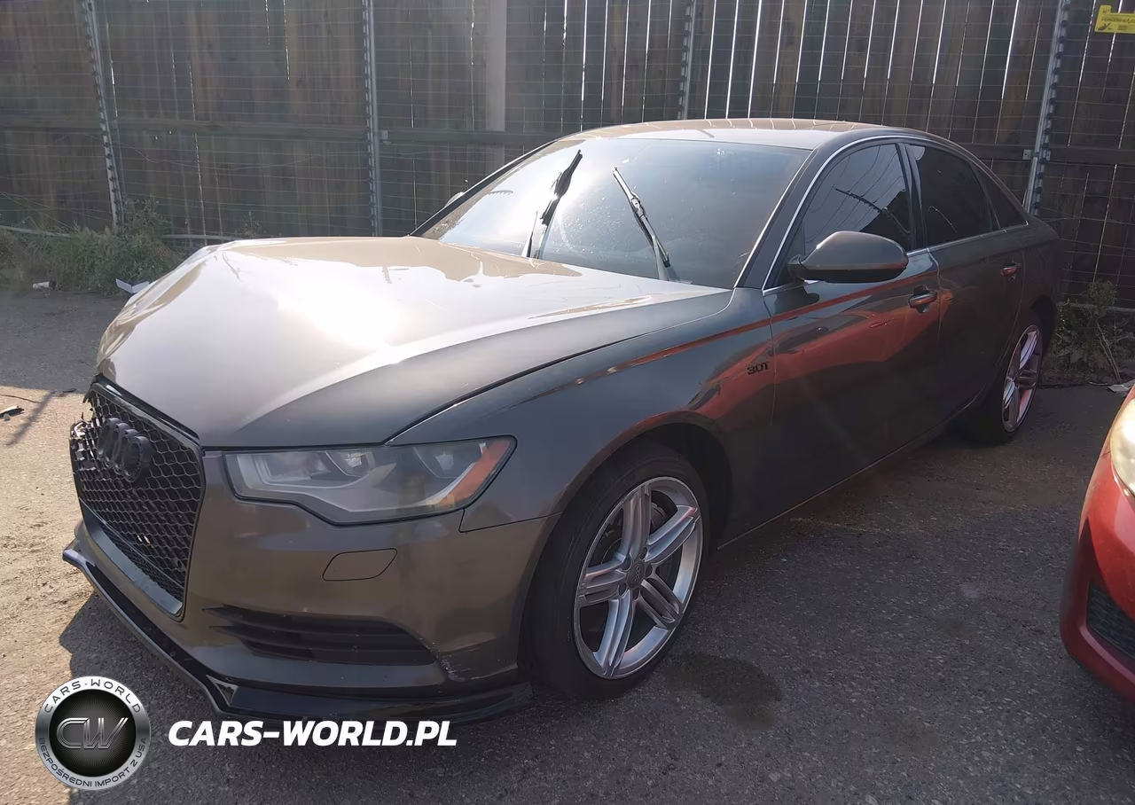 2012 Audi A6 3.0T Premium VIN:WAUFGAFC6CN142421 - 2