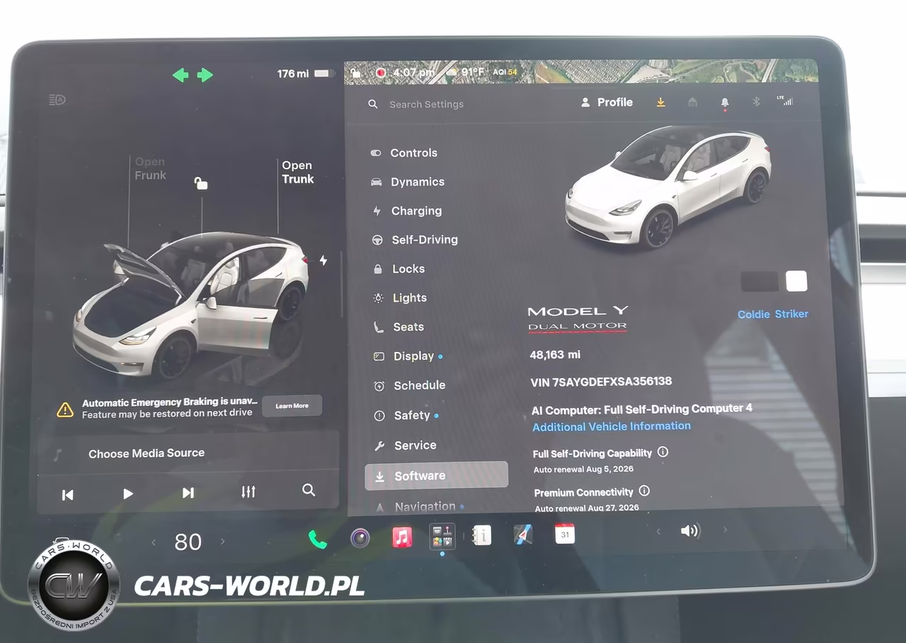 2025 Tesla Model Y Performance Dual Motor All-Wheel Drive VIN:7SAYGDEFXSA356138 - 7