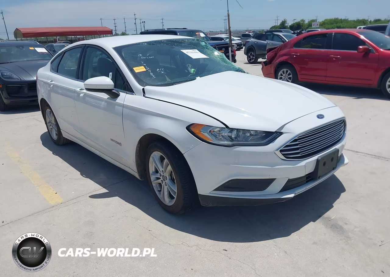 2018 Ford Fusion Hybrid S VIN:3FA6P0UU9JR142373 - 1
