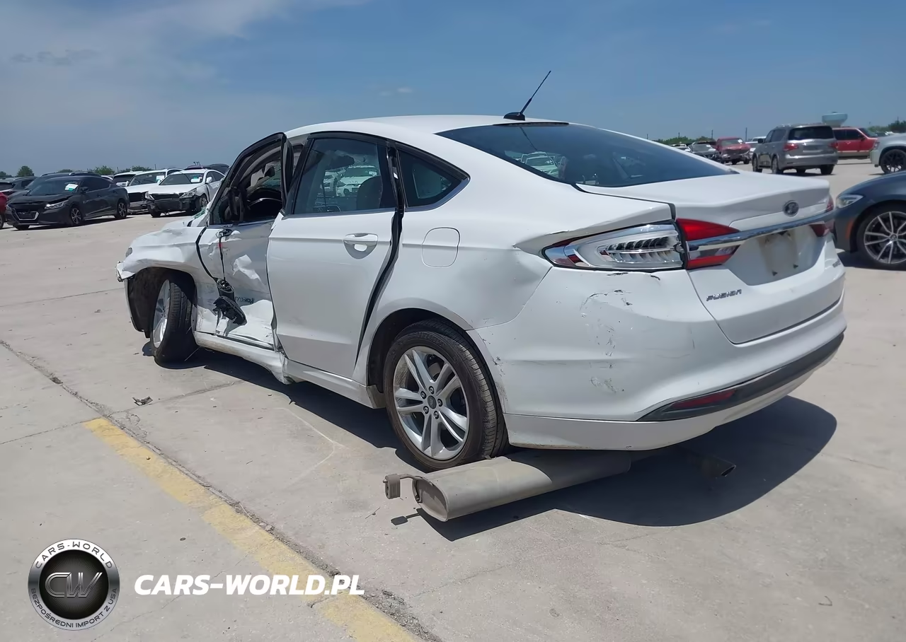 2018 Ford Fusion Hybrid S VIN:3FA6P0UU9JR142373 - 3