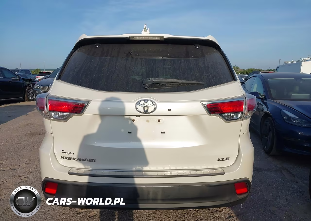 2014 Toyota Highlander Xle V6 VIN:5TDKKRFH8ES004502 - 17