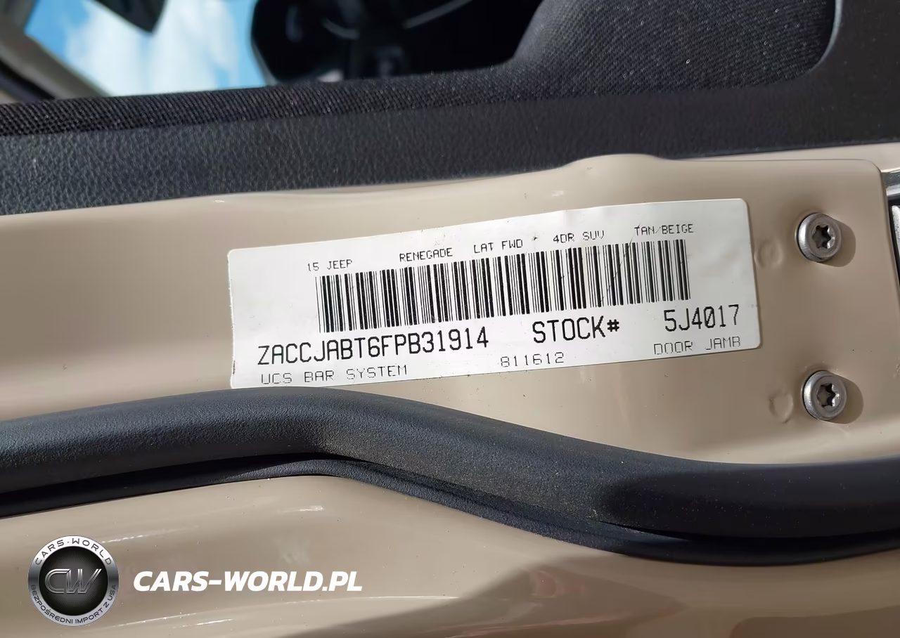 2015 Jeep Renegade Latitude VIN:ZACCJABT6FPB31914 - 9