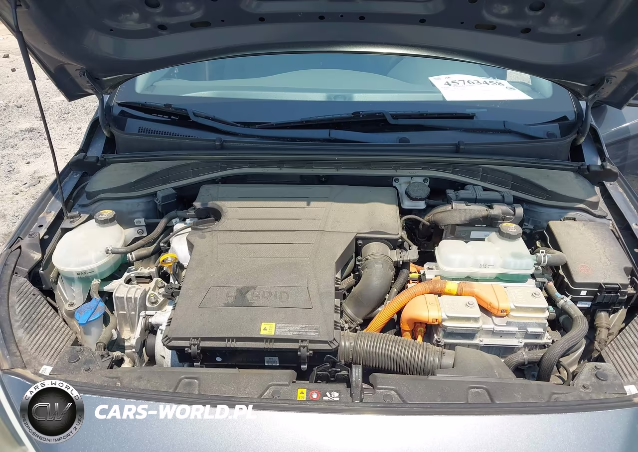 2018 Hyundai Ioniq Hybrid Blue VIN:KMHC65LC6JU099928 - 10