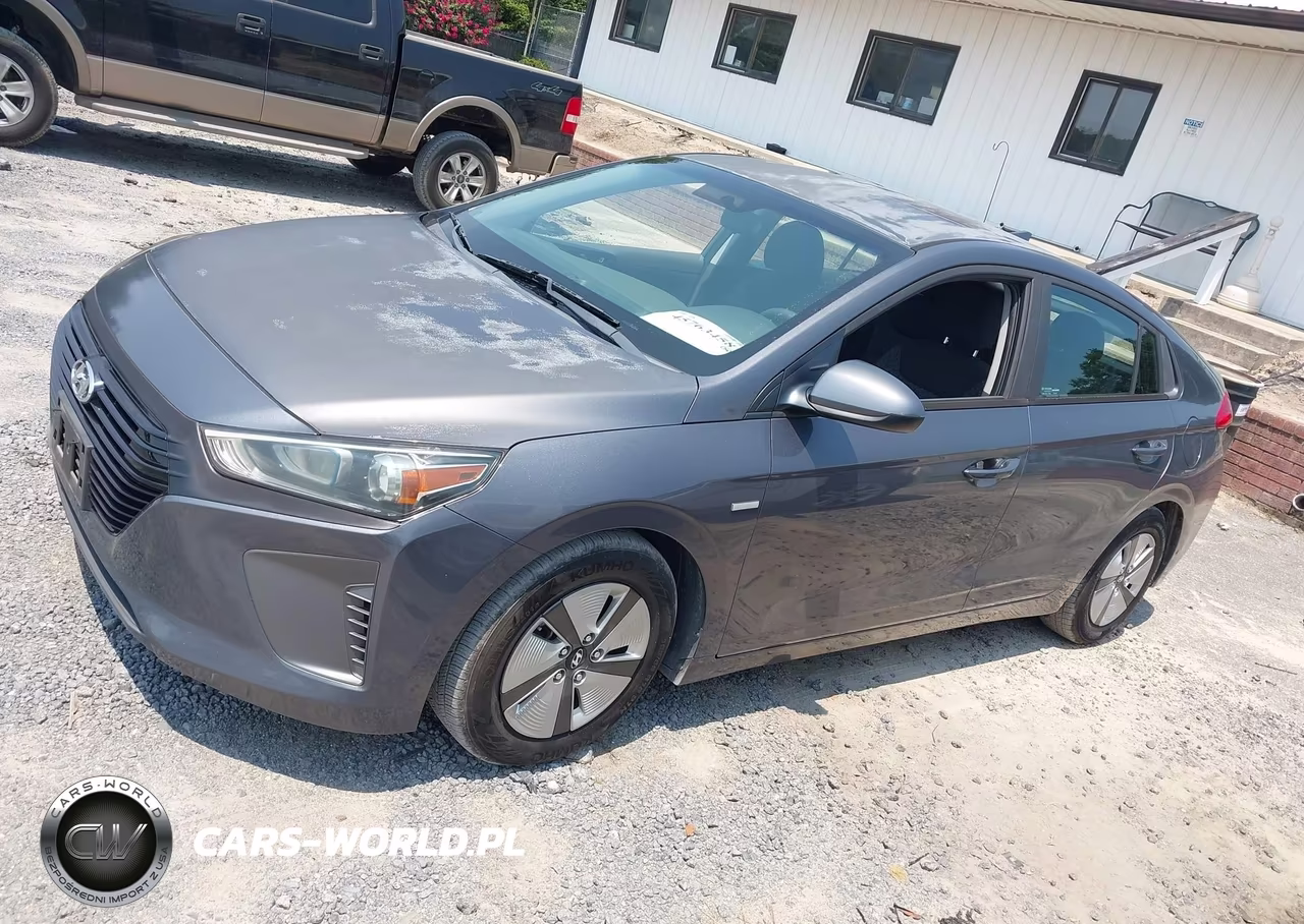 2018 Hyundai Ioniq Hybrid Blue VIN:KMHC65LC6JU099928 - 17