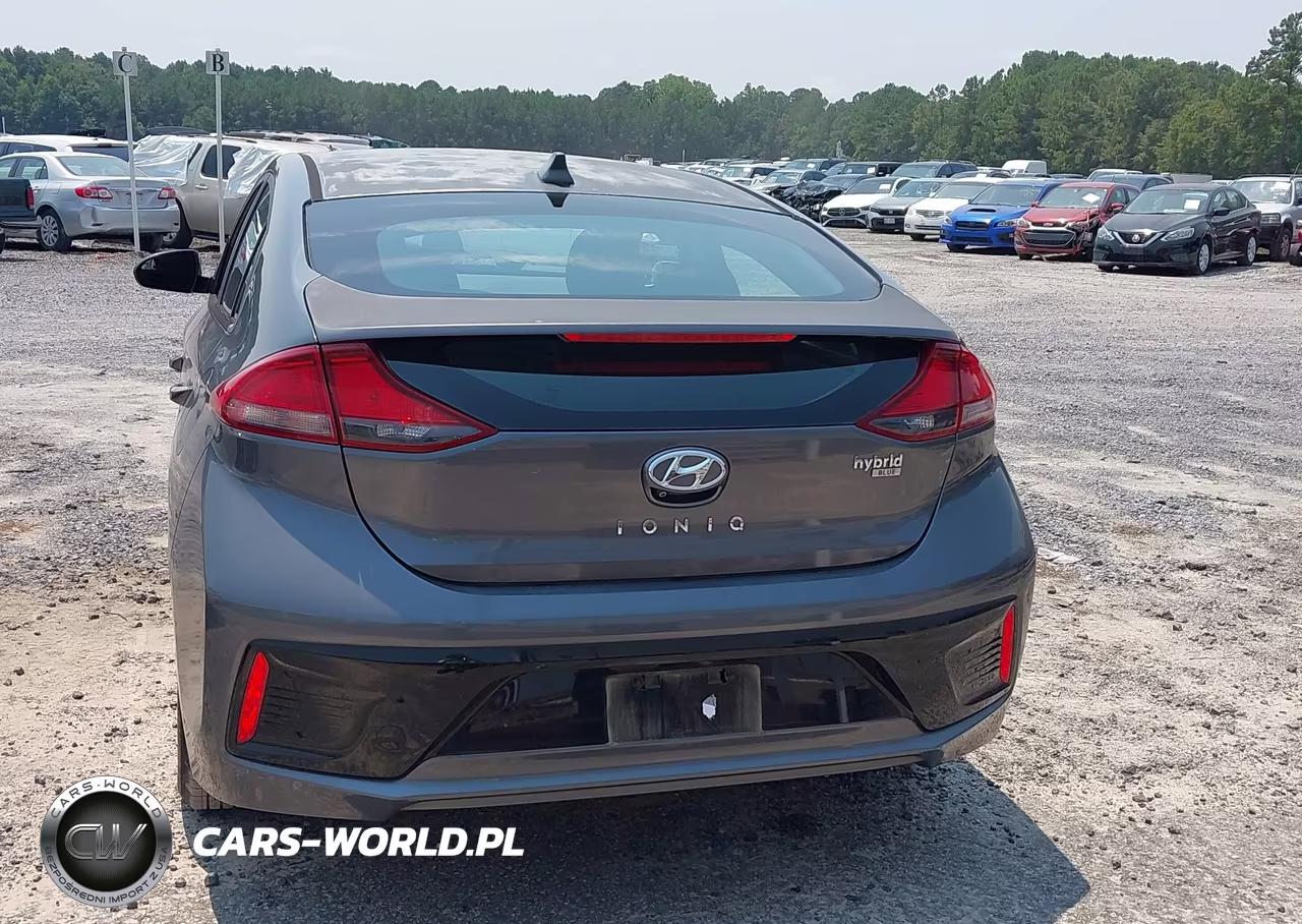 2018 Hyundai Ioniq Hybrid Blue VIN:KMHC65LC6JU099928 - 19