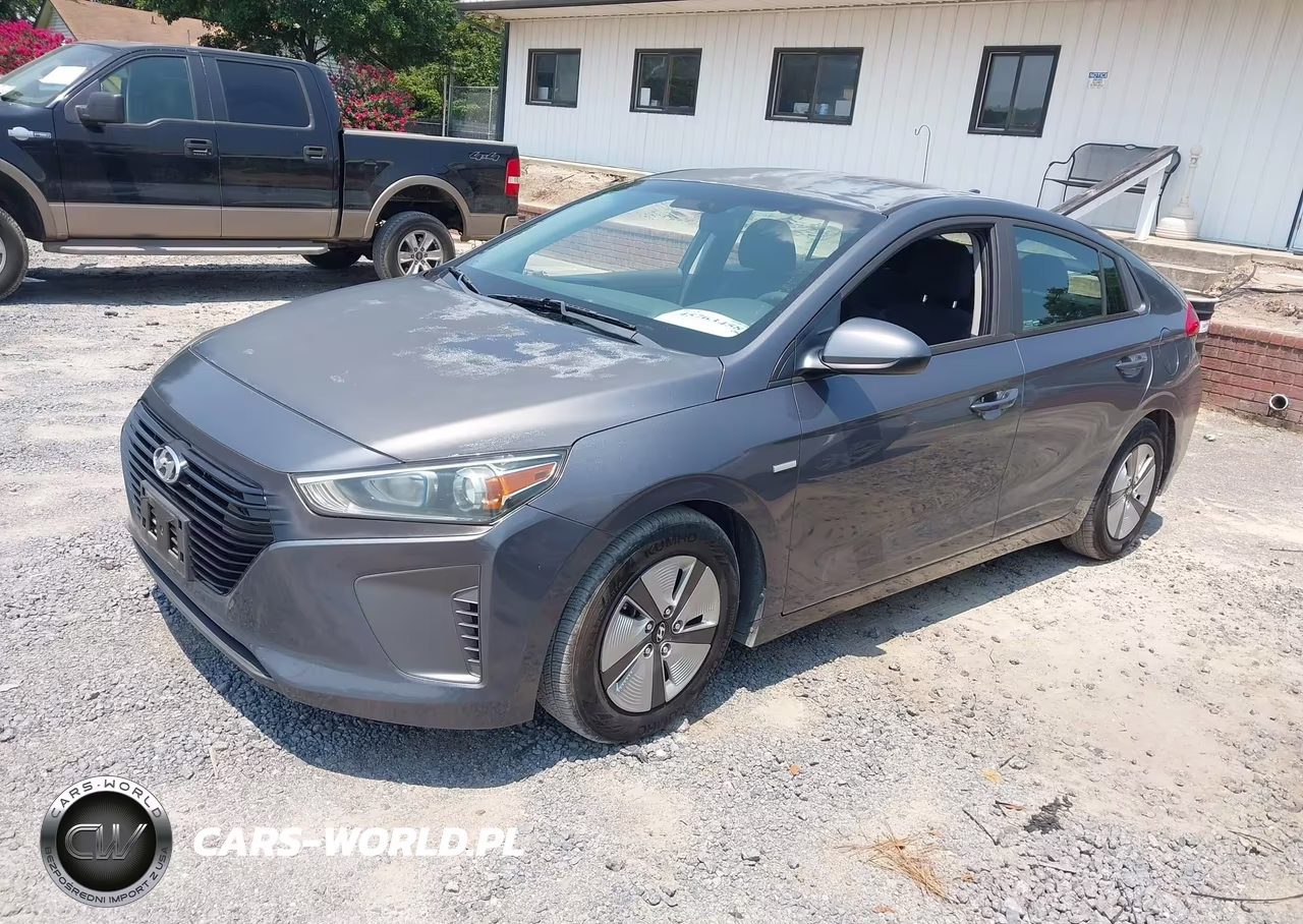 2018 Hyundai Ioniq Hybrid Blue VIN:KMHC65LC6JU099928 - 2