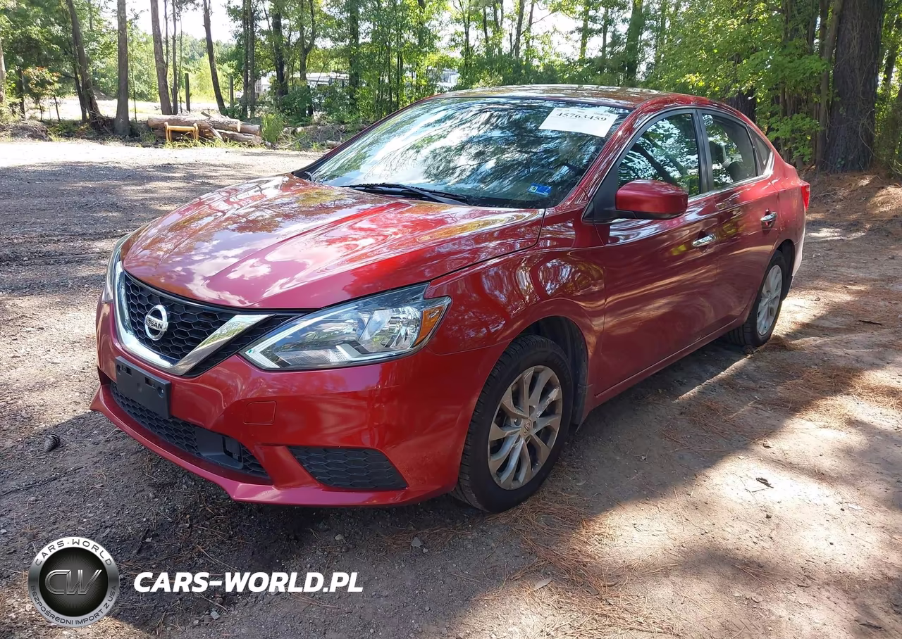 2019 Nissan Sentra Sv VIN:3N1AB7AP7KY333956 - 2