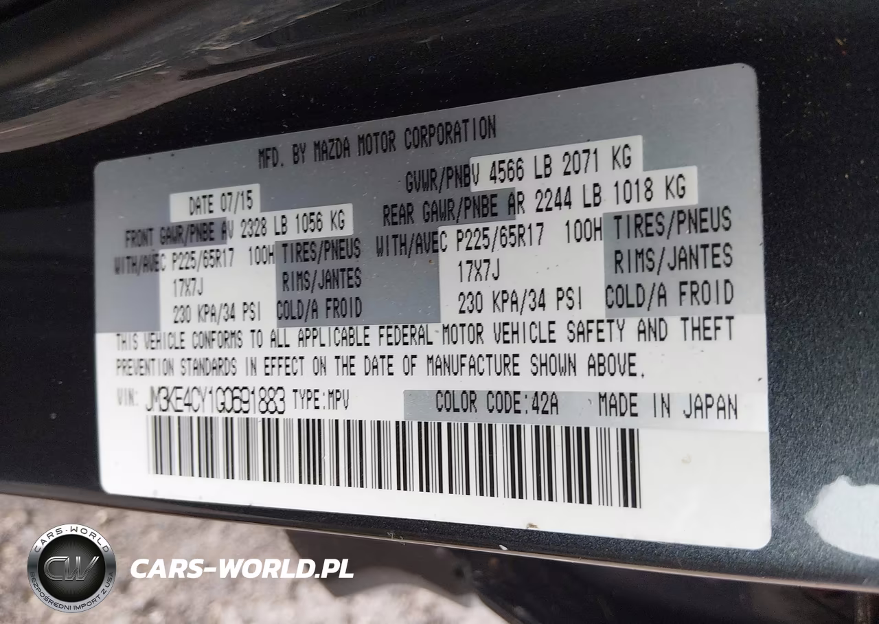 2016 Mazda Cx-5 Touring VIN:JM3KE4CY1G0691883 - 9
