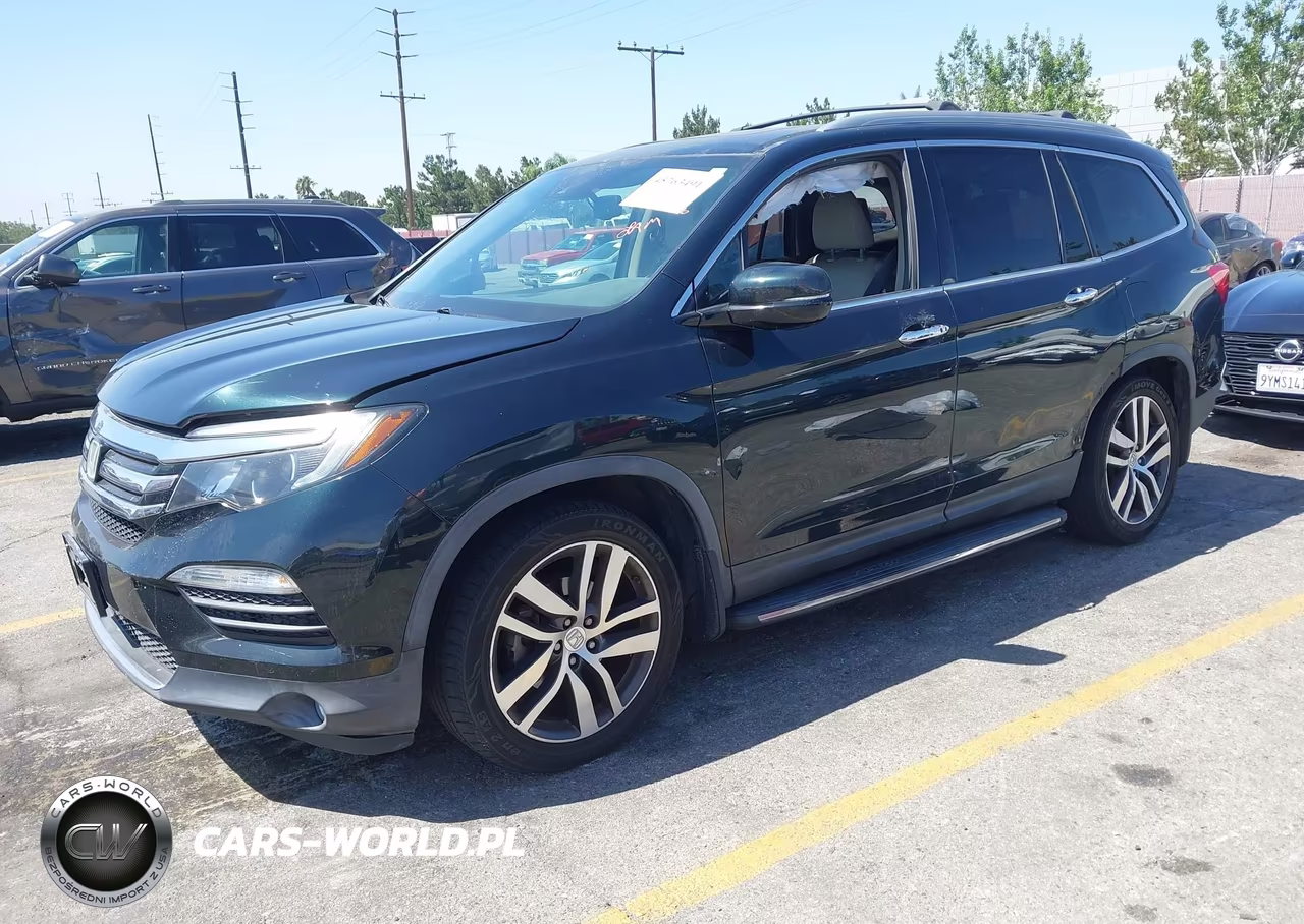 2016 Honda Pilot Touring VIN:5FNYF6H93GB125593 - 2