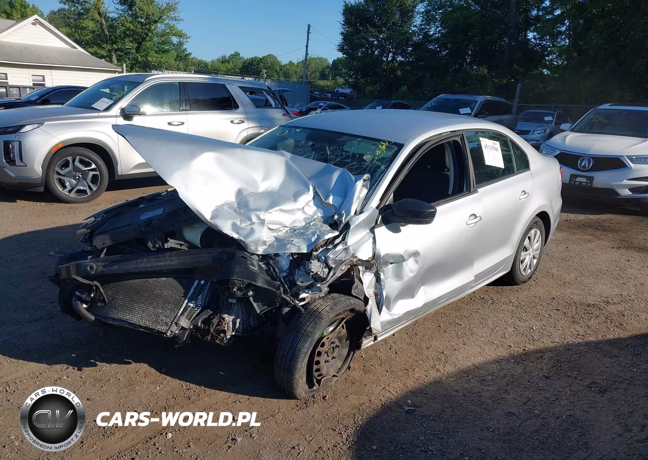 2011 Volkswagen Jetta 2.0L S VIN:3VW2K7AJ4BM108041 - 2