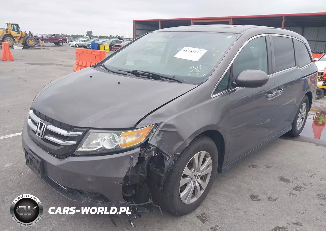2017 Honda Odyssey Ex-L VIN:5FNRL5H61HB013017 - 2