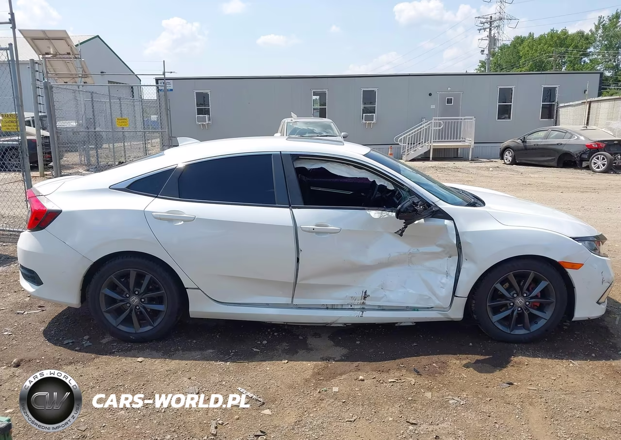 2019 Honda Civic Ex VIN:JHMFC1F32KX006545 - 14