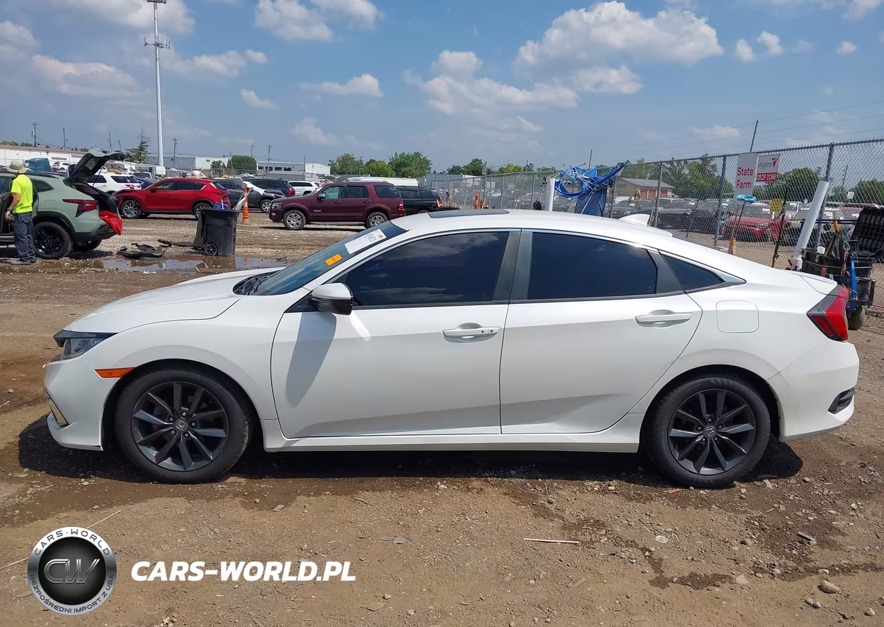 2019 Honda Civic Ex VIN:JHMFC1F32KX006545 - 15