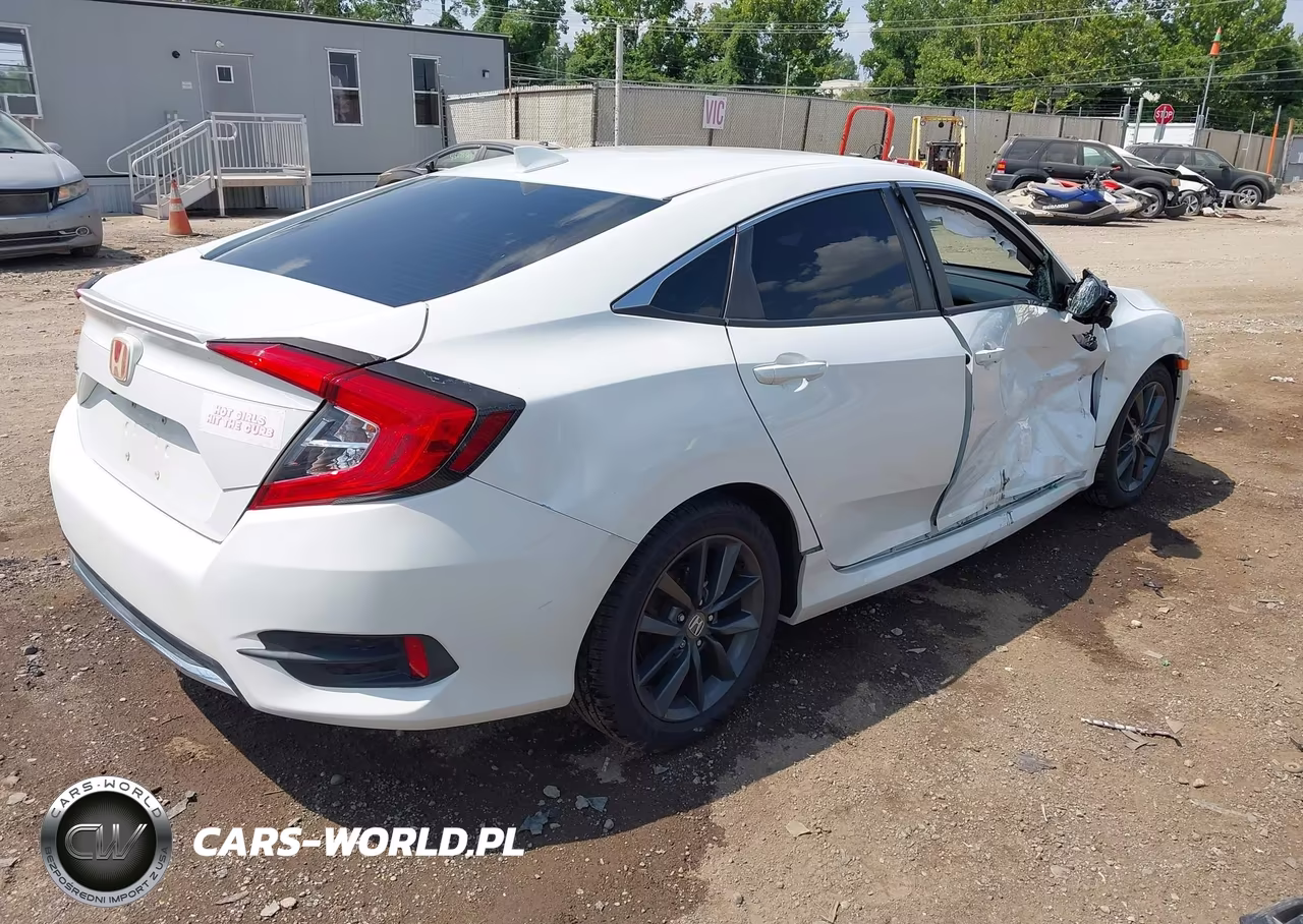 2019 Honda Civic Ex VIN:JHMFC1F32KX006545 - 4
