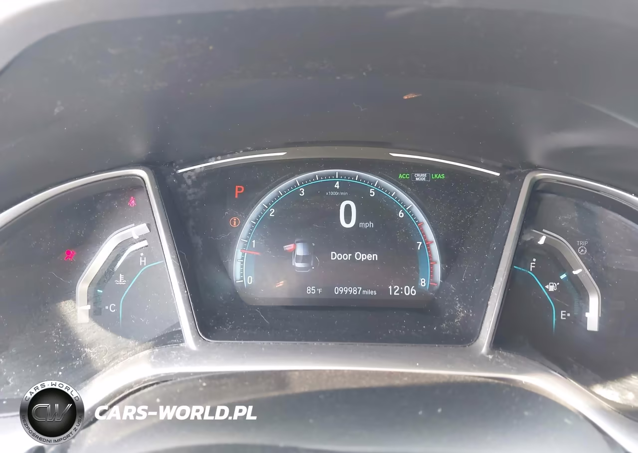 2019 Honda Civic Ex VIN:JHMFC1F32KX006545 - 7