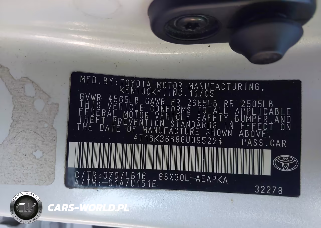 2006 Toyota Avalon Limited VIN:4T1BK36B86U095224 - 9