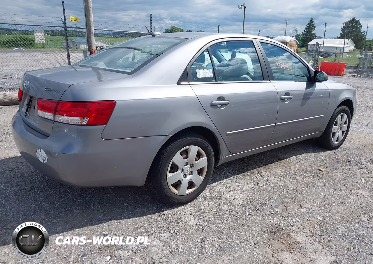 2008 Hyundai Sonata Gls VIN:5NPET46CX8H347422 - 4
