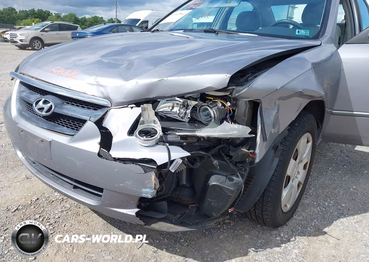 2008 Hyundai Sonata Gls VIN:5NPET46CX8H347422 - 6