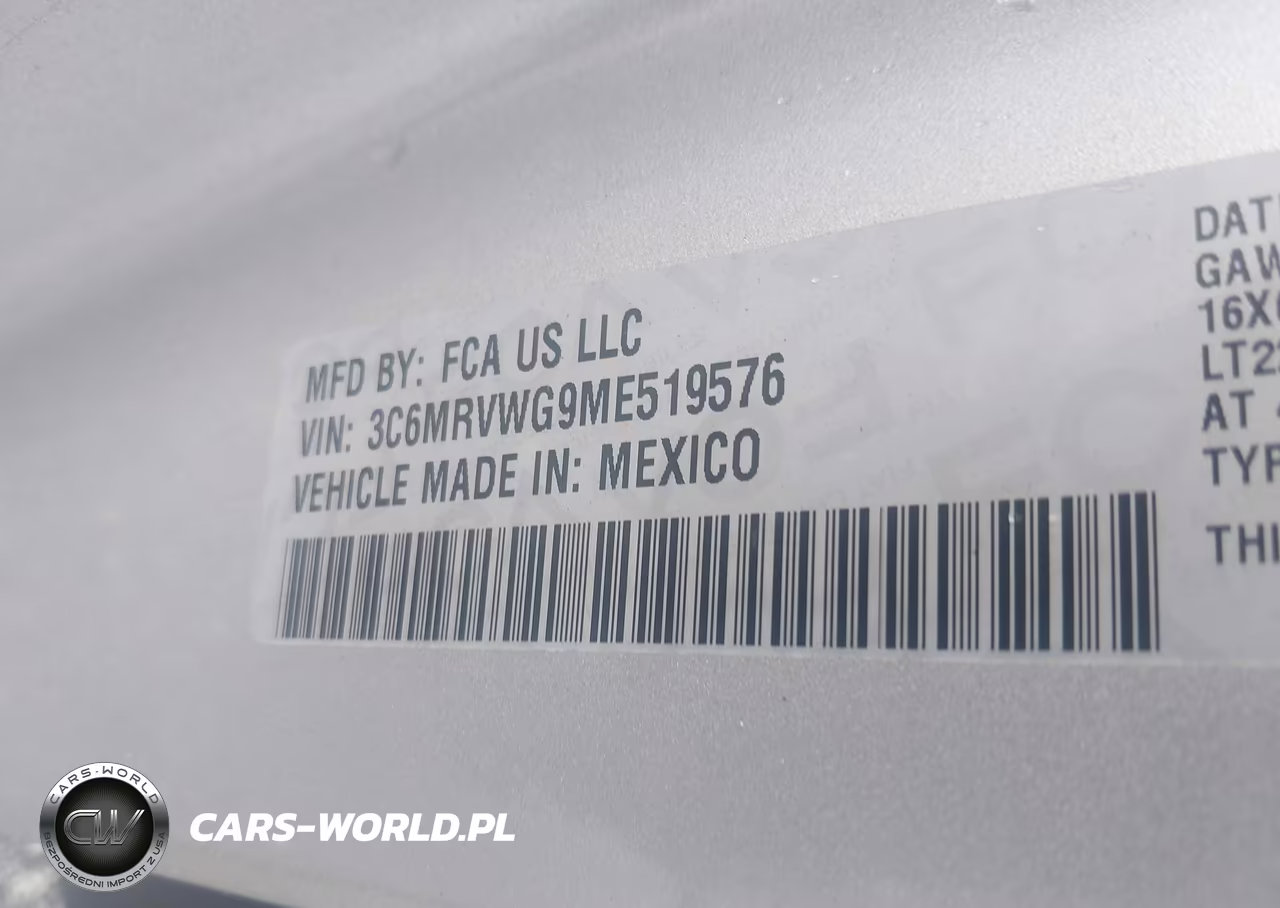 2021 Ram Promaster 3500 Low Roof 136 Wb VIN:3C6MRVWG9ME519576 - 9
