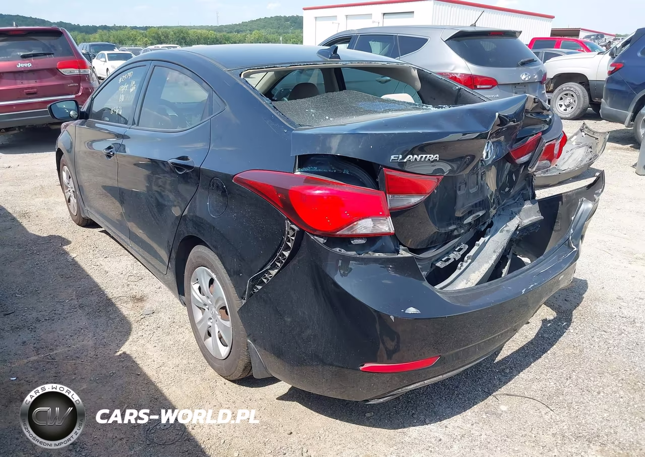 2016 Hyundai Elantra Se VIN:KMHDH4AE2GU545434 - 3