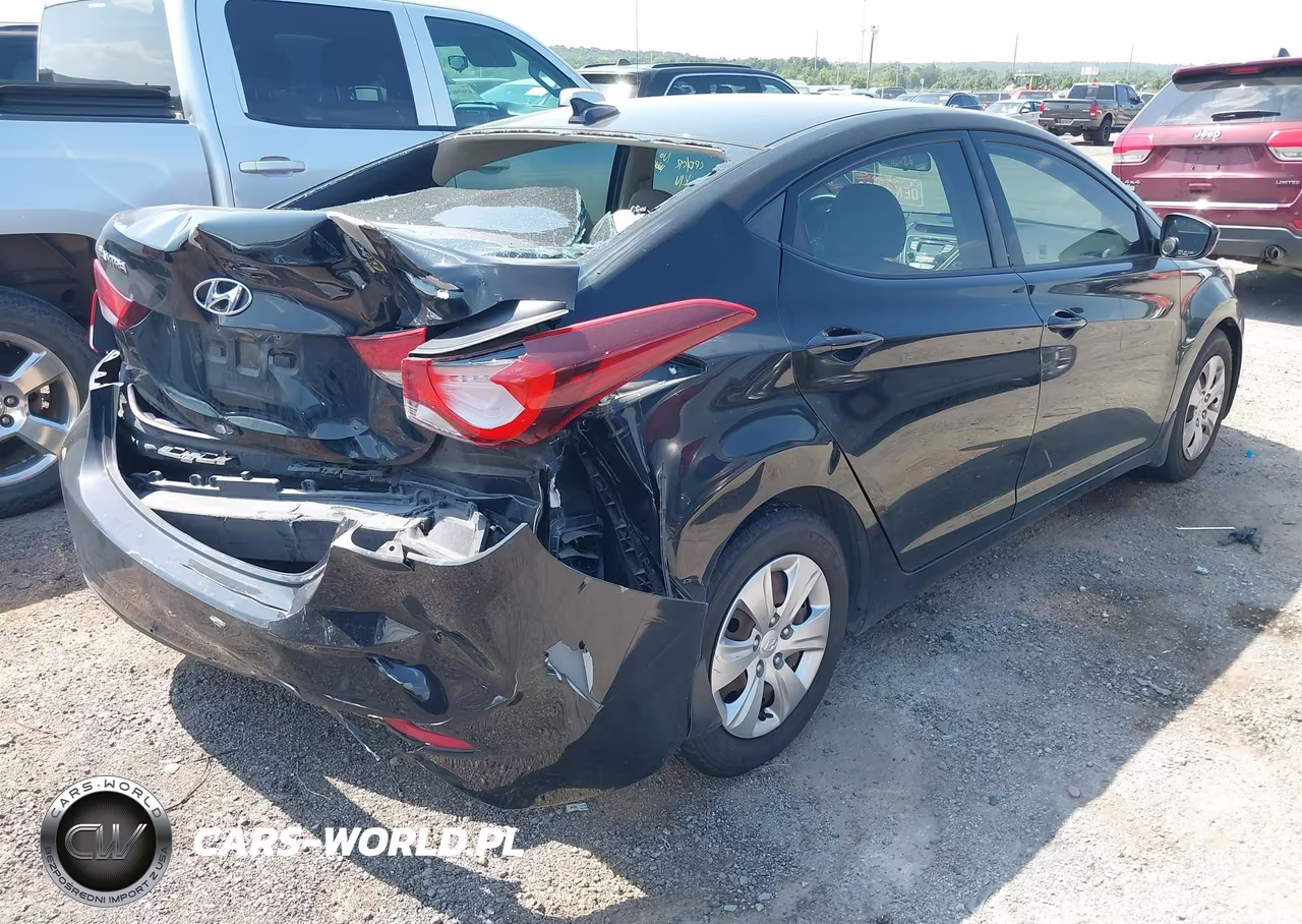 2016 Hyundai Elantra Se VIN:KMHDH4AE2GU545434 - 4