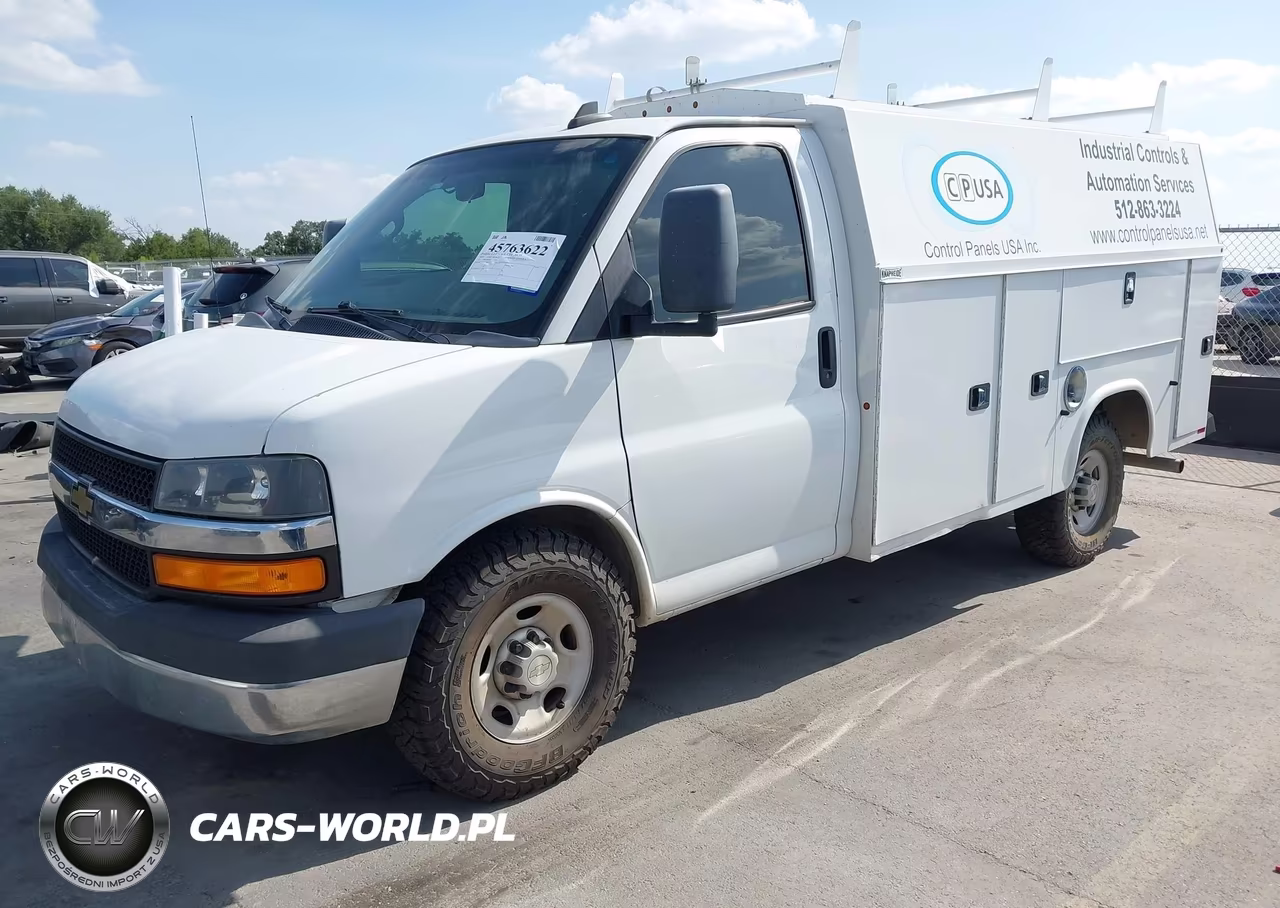 2019 Chevrolet Express Cutaway 4500 VIN:1GB0GRFG4K1303529 - 2