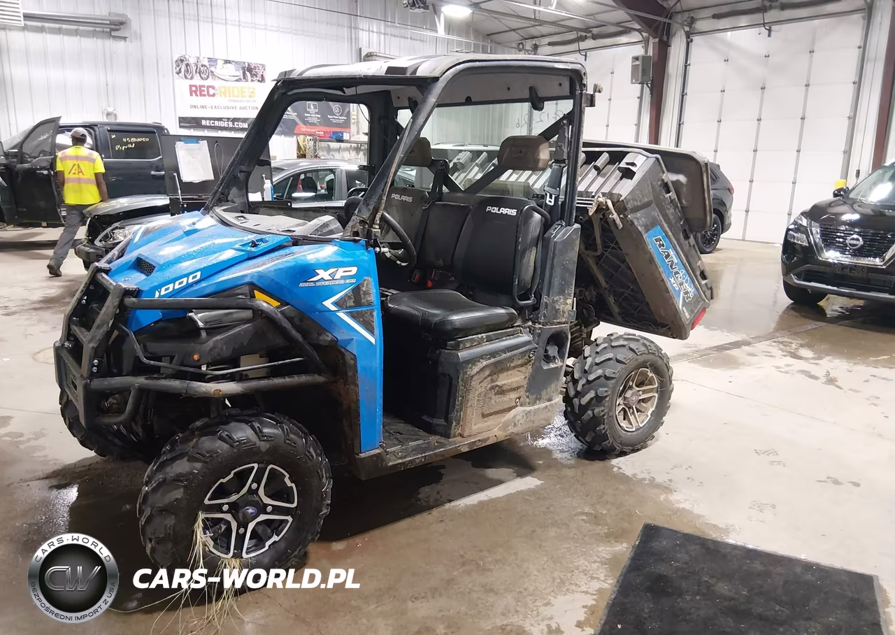 2017 Polaris Ranger Xp 1000 Eps Ranch-Nstar VIN:4XARTU998H7742910 - 2