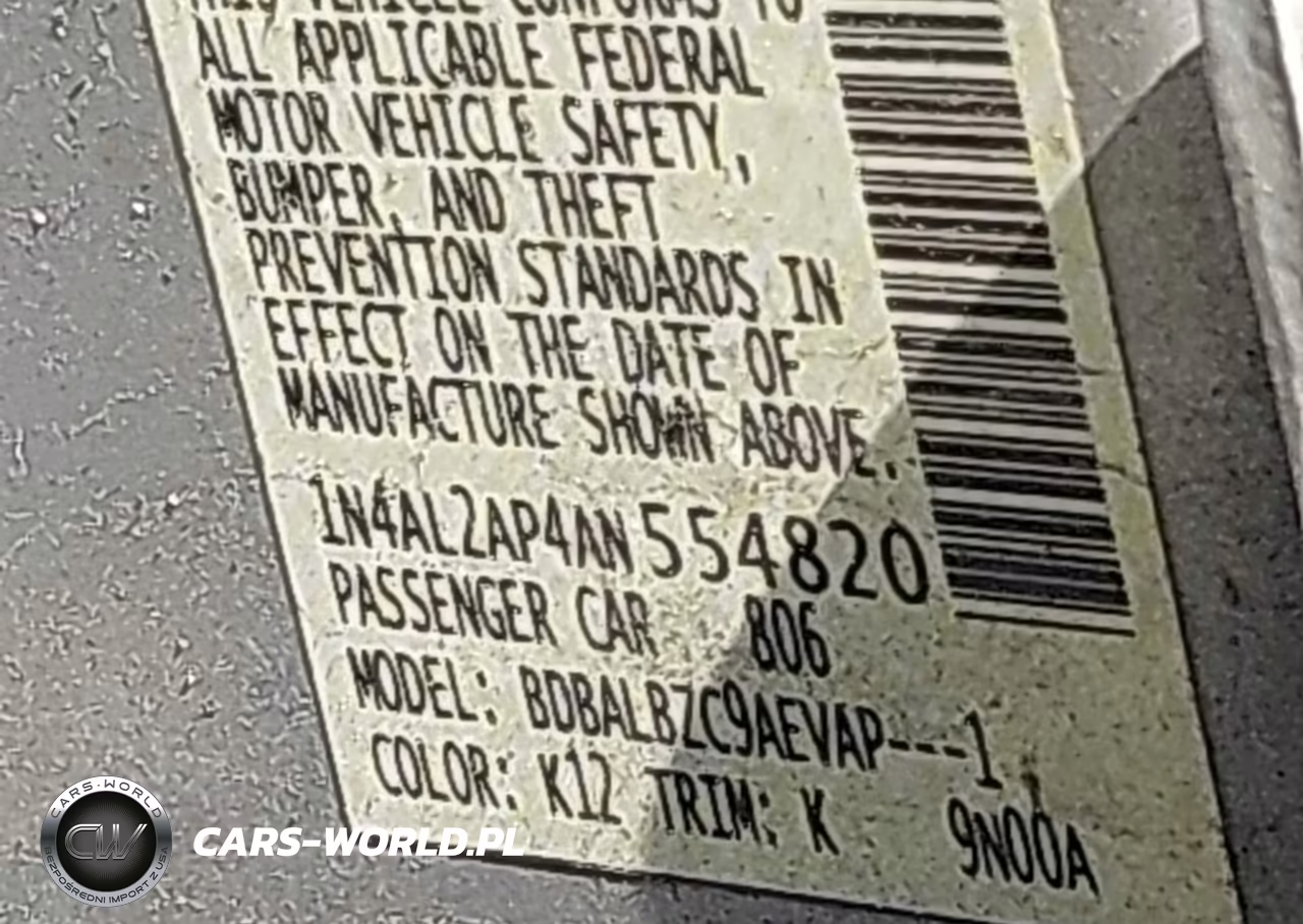 2010 Nissan Altima 2.5 S VIN:1N4AL2AP4AN554820 - 9