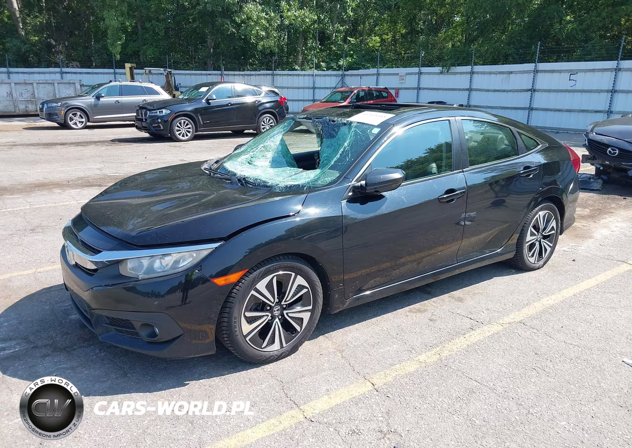 2017 Honda Civic Ex-L VIN:2HGFC1F77HH652277 - 2