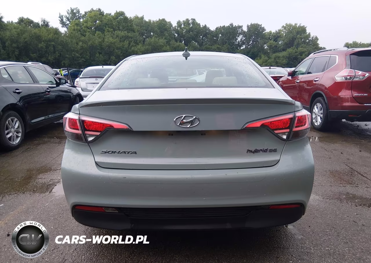 2016 Hyundai Sonata Hybrid Se VIN:KMHE24L12GA015255 - 16